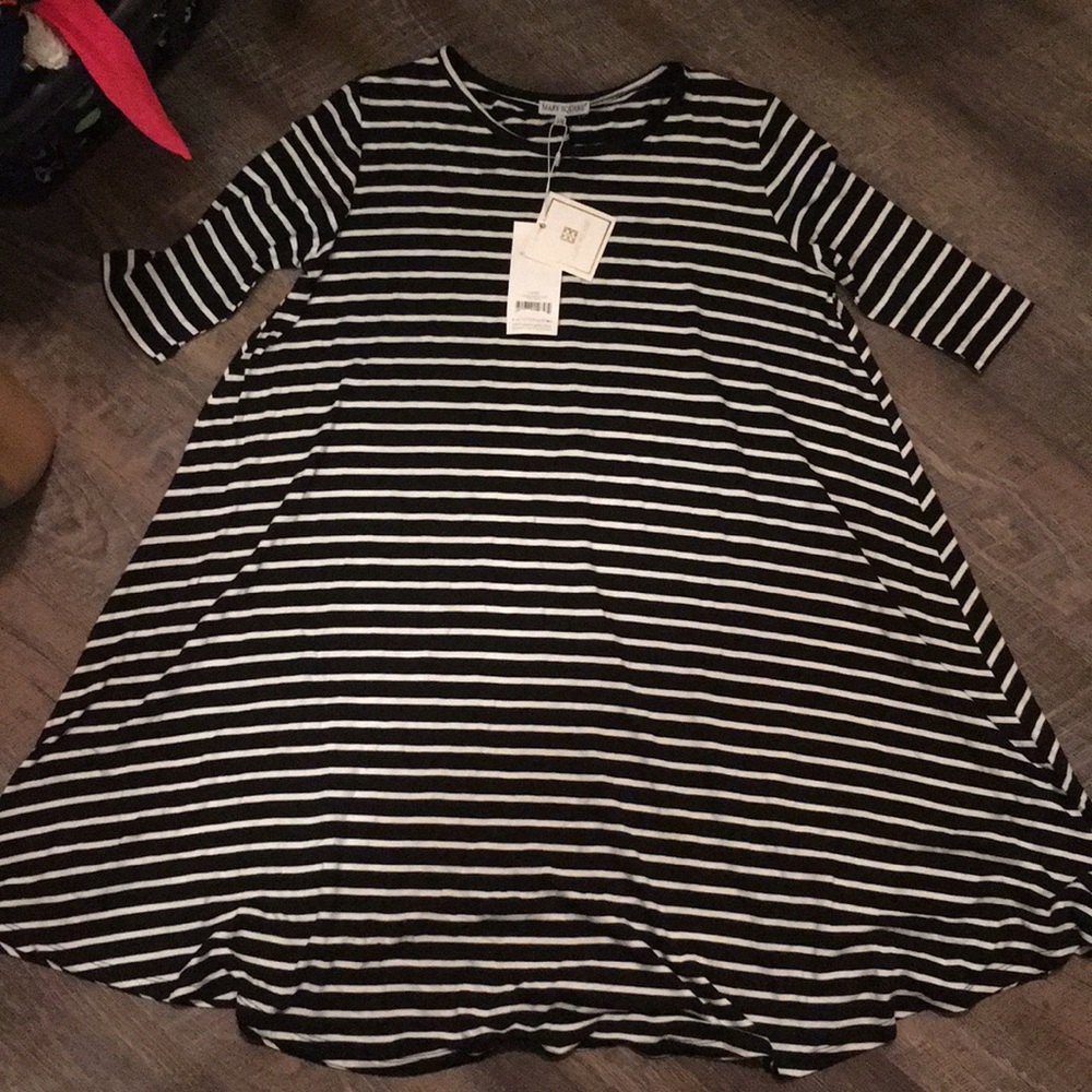 Striped Dress NWT